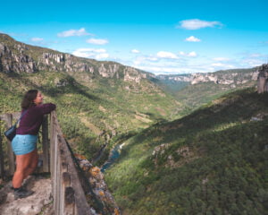 Uitzicht op de Gorges du Tarn