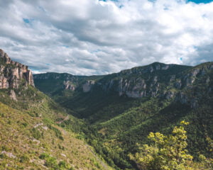 Uitzicht op de Gorges du Tarn