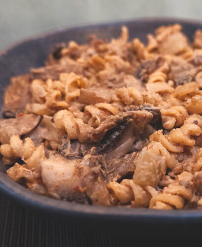 Creamy Garlic Mushroom Pasta, To Make For A Cozy Evening