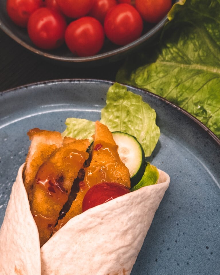 Easy Crispy 'Chicken' Wraps, This will Elevate Your Day