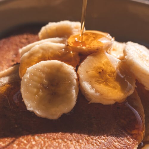 Luchtige Pannenkoeken Geserveerd