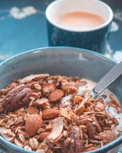 Makkelijke Pan Geroosterde Muesli