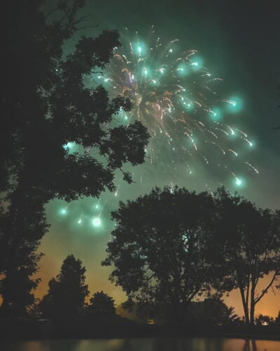 feux d'artifice 