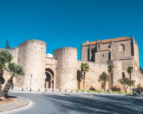 Parking in Ronda to visit the authentic old city center