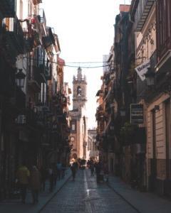 Kleine straatjes in Valencia