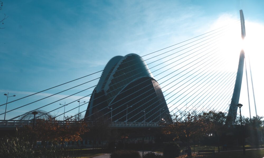 Beroemde brug Valencia