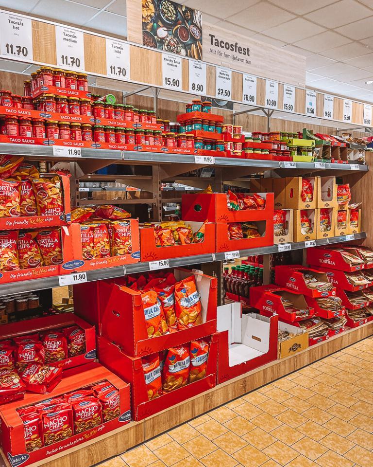 Sweden Supermarket Guide, Save money find out products + prices now