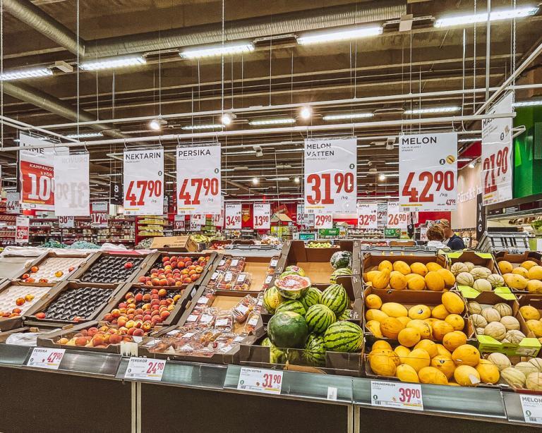 Sweden Supermarket Guide, Save money find out products + prices now