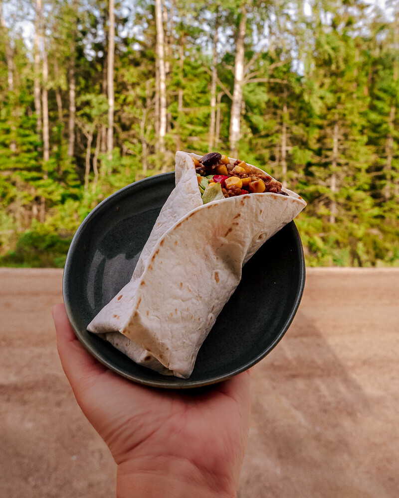 Plant Based Wrap, The Ultimate road trip food for everyone