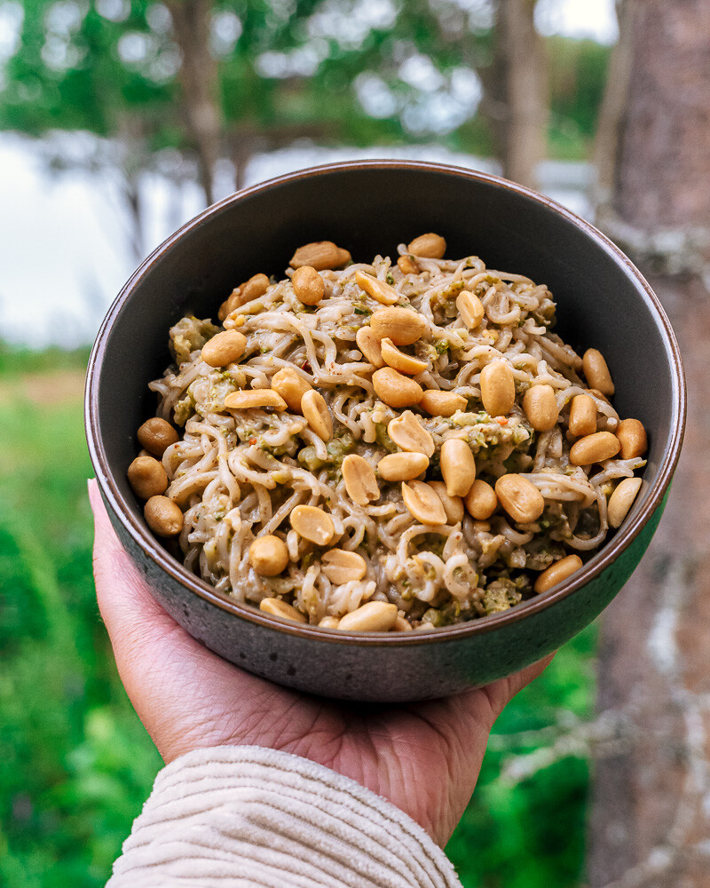 Peanut Noodles with Broccoli, How to Make Creamy Noodles