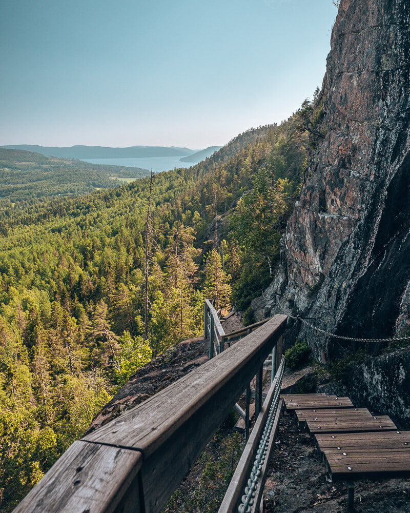 Skuleberget Hike, Outstanding Views Of The Naturum Höga Kusten