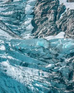 Steindalsbreen close-up ijs 