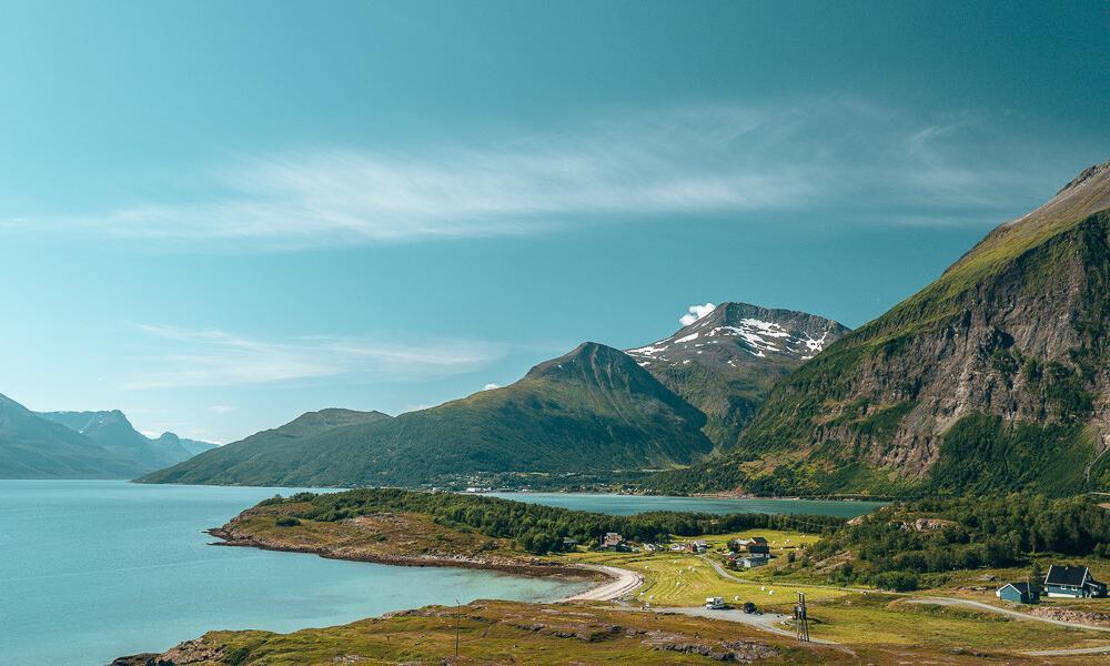 geweldige plek op Lyngenfjord