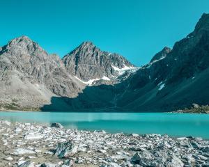 Blavatnet in de lyngen alpen