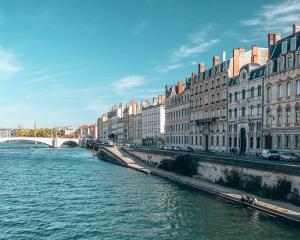 lyon brug uitzicht 