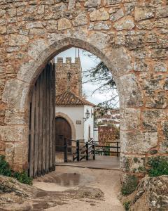 poort naar de middeleeuwse stad obidos