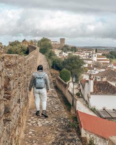 Dingen om te doen in Obidos - muurwandeling