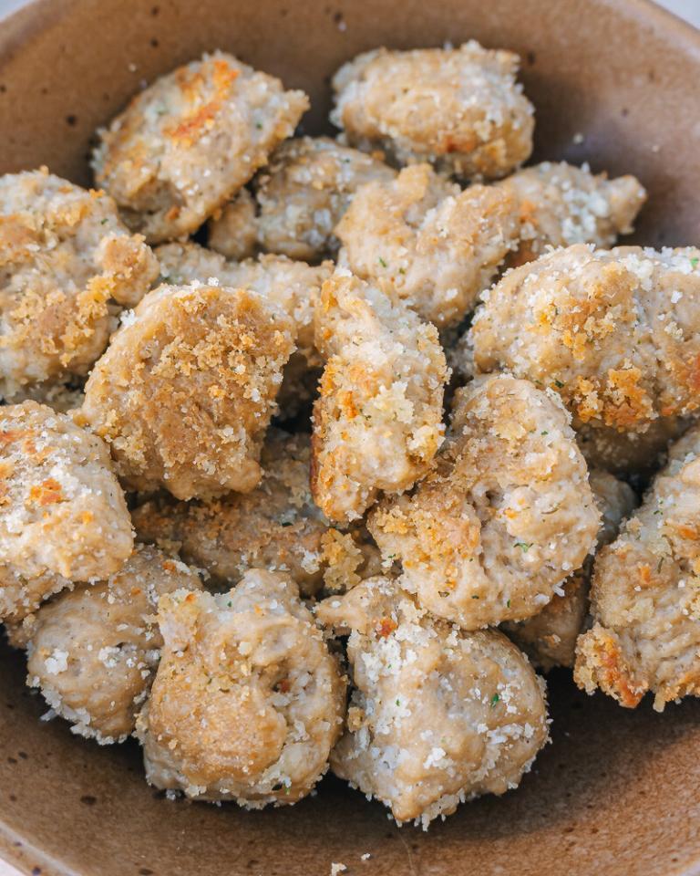 Vegan Chicken nuggets recipe, how to make vegan snacks