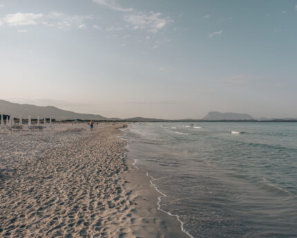 La cinta strand Sardinië