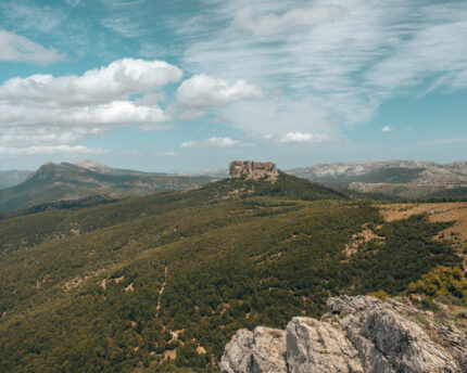 Uitzicht op Santu Juvanne vanaf Monte Fumai in het Gennargentu Nationaal Park